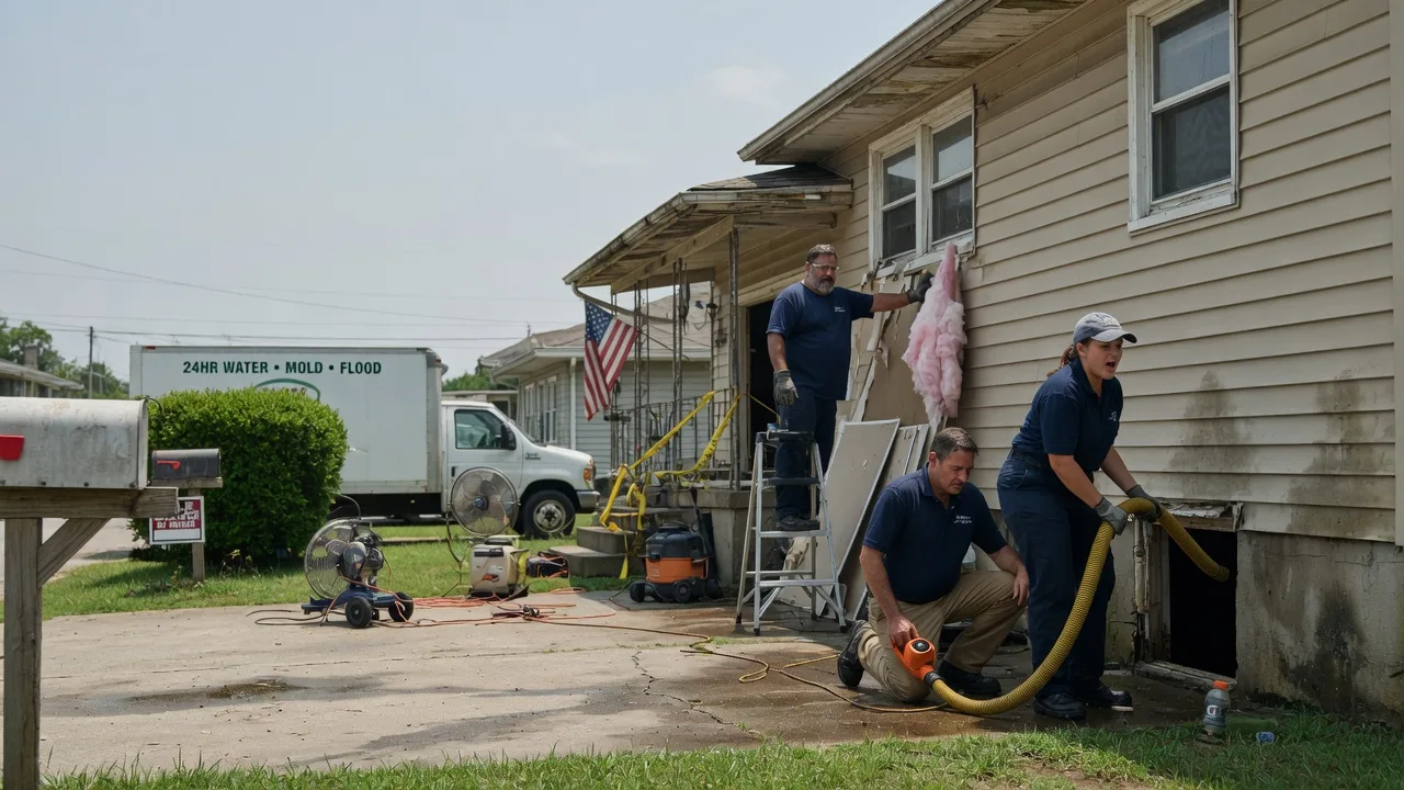 Water Damage Repair in Hooversville, PA near me